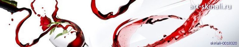фото для фартука брызги красного вина