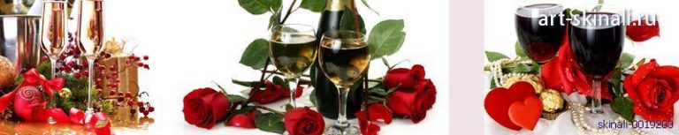 фото для скинали розы вино шампанское