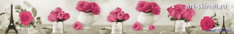 фото для фартука вазы с розами