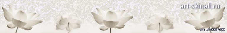 фото для фартука белые цветы и узоры